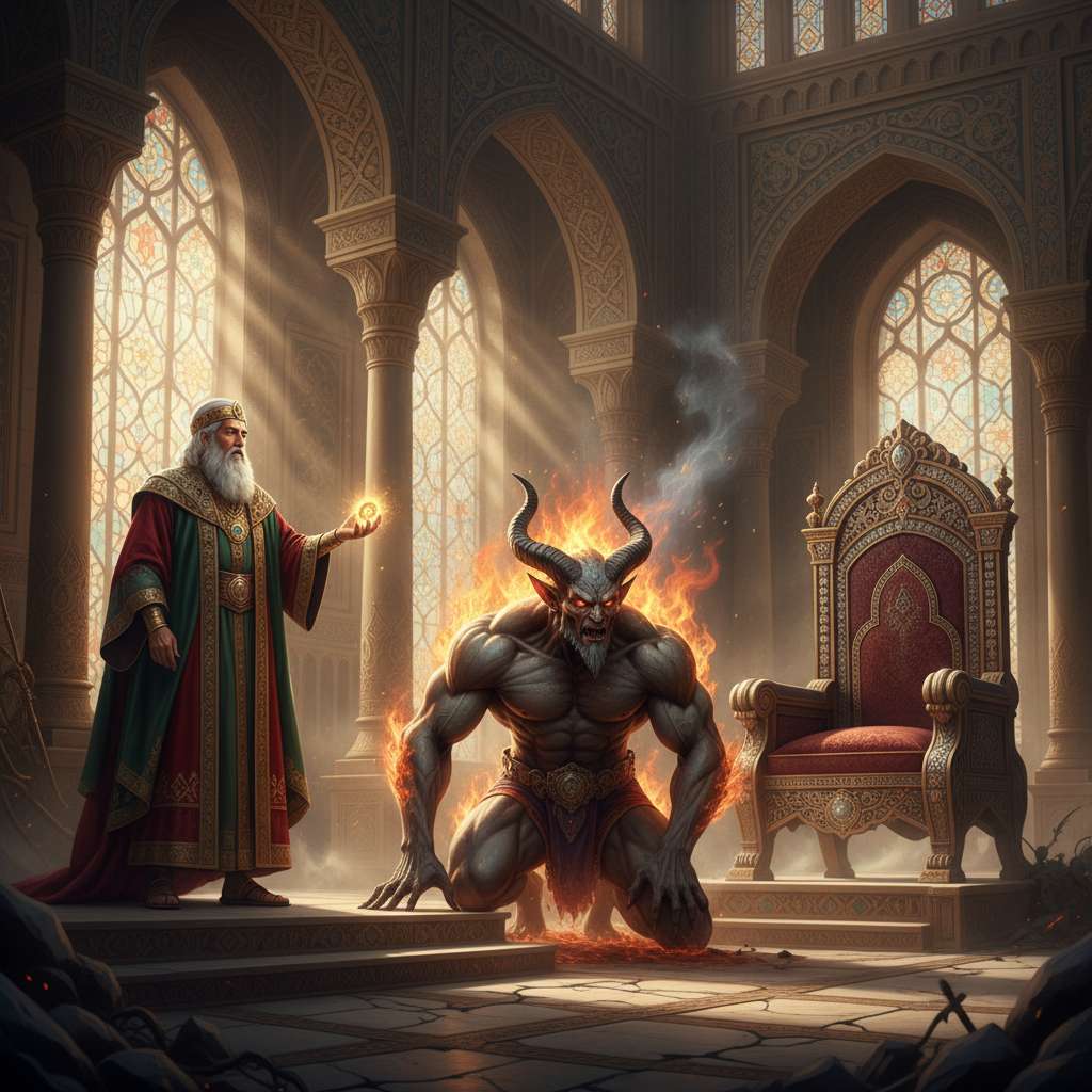 ifrit bring sheeba throne